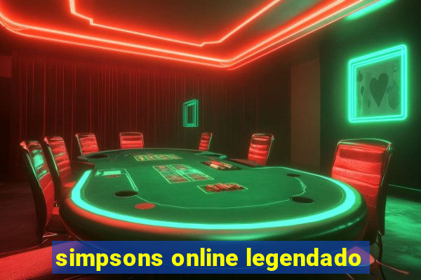 simpsons online legendado